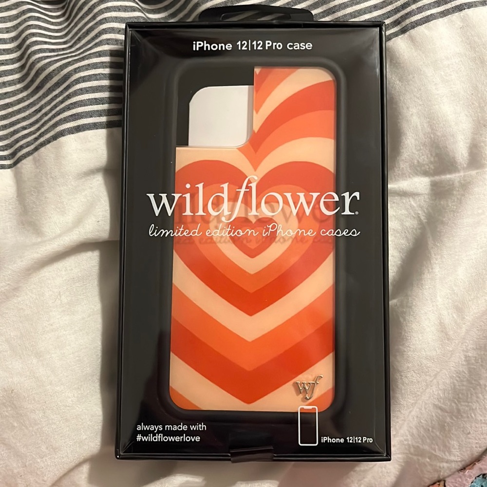 Iphone 12 and 12 Pro wildflower case. Unopened.